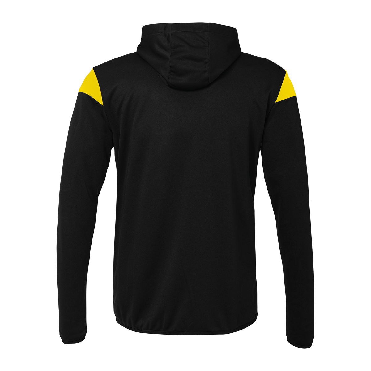 uhlsport Squad 27 Track Hood Jacke Kind (schwarz/limonengelb)