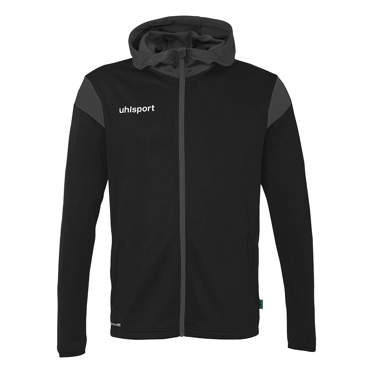 UHLSPORT Squad 27 Track Hood Jacke Herren Schwarz