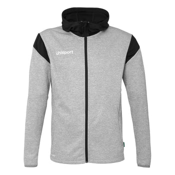 UHLSPORT Squad 27 Track Hood Jacke Kind Dunkelgrau