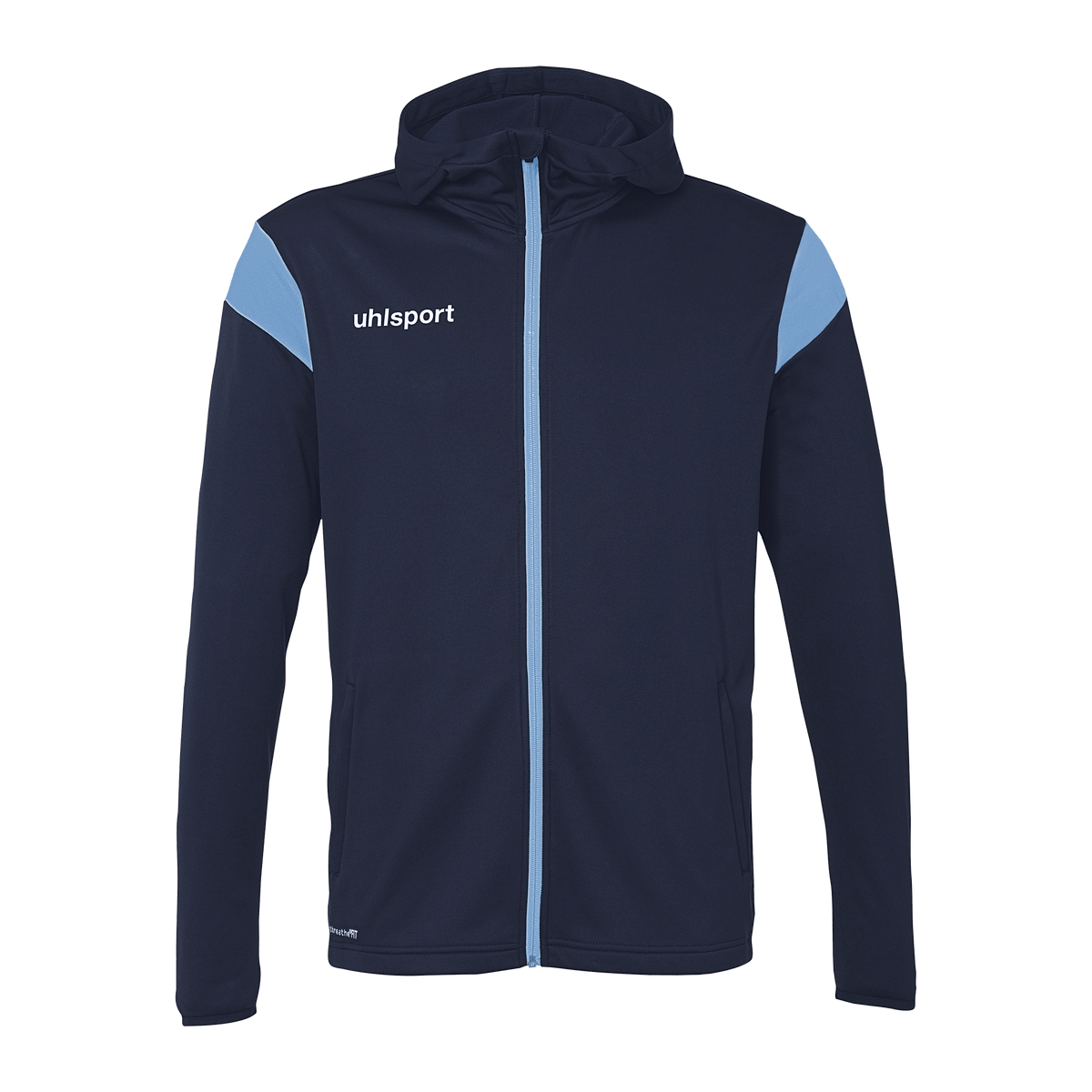 uhlsport Squad 27 Track Hood Jacke Kind (marine/skyblau)