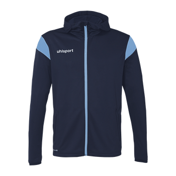 uhlsport Squad 27 Track Hood Jacke Kind (marine/skyblau)