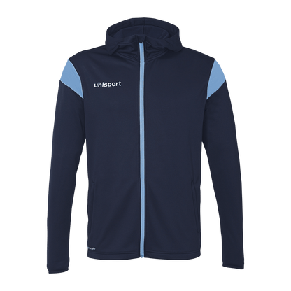 uhlsport Squad 27 Track Hood Jacke Kind (marine/skyblau)