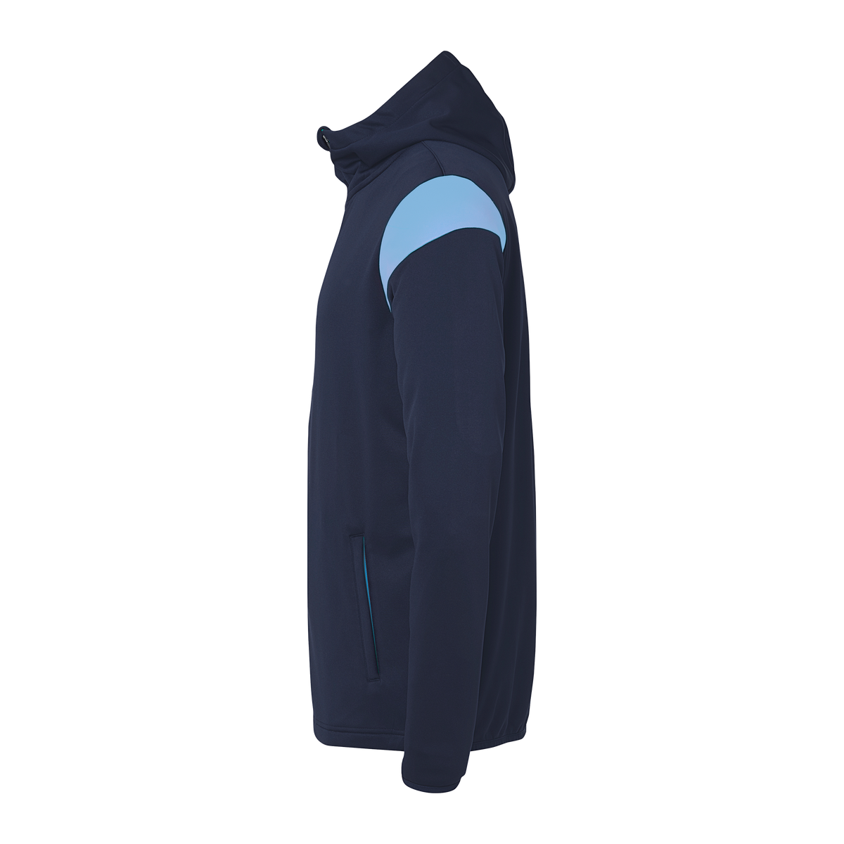 uhlsport Squad 27 Track Hood Jacke Kind (marine/skyblau)