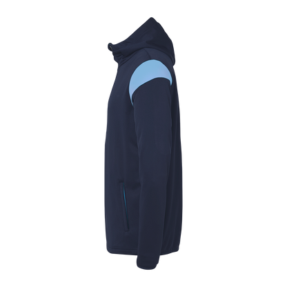 uhlsport Squad 27 Track Hood Jacke Kind (marine/skyblau)