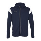 uhlsport Squad 27 Track Hood Jacke Kind (marine/weiß)