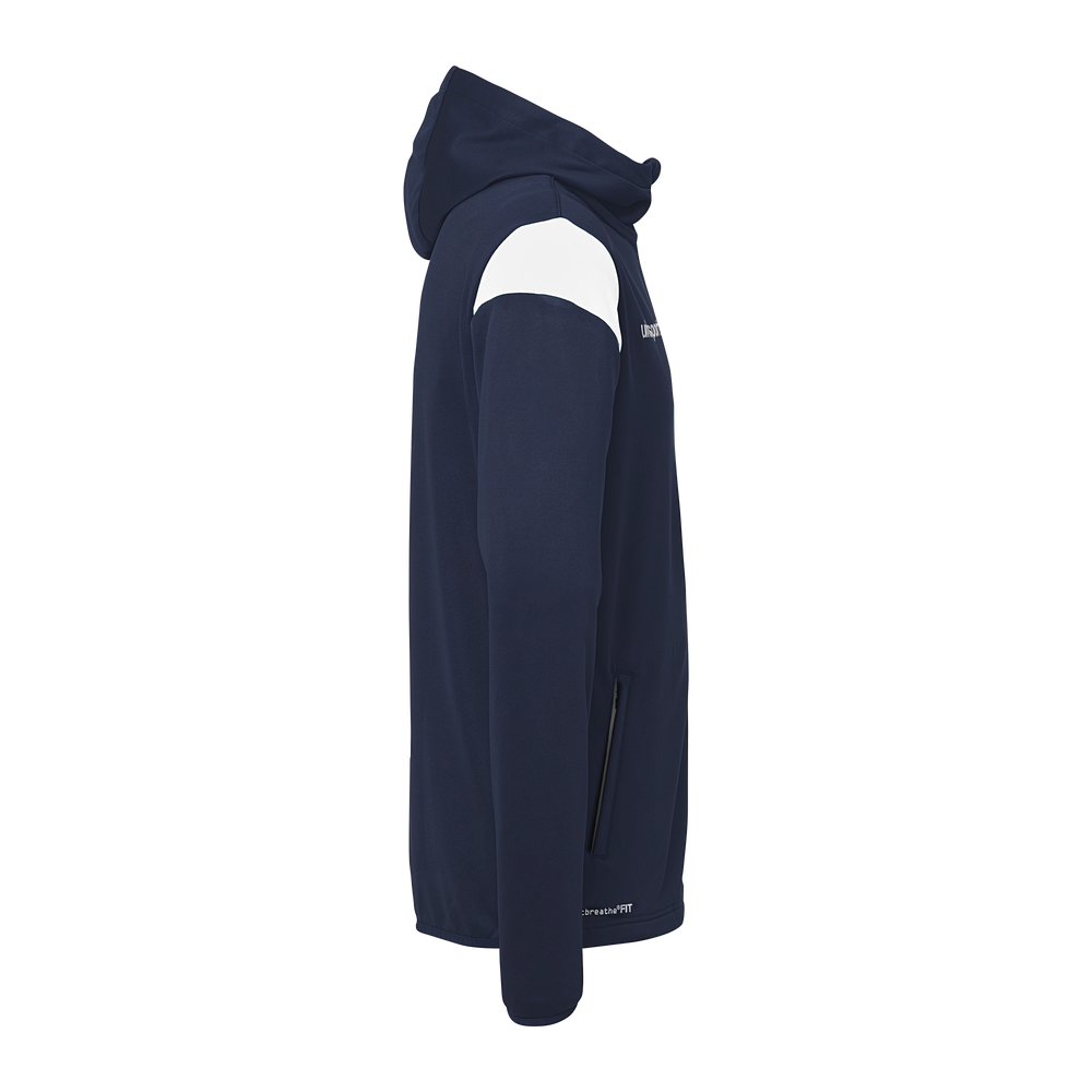 uhlsport Squad 27 Track Hood Jacke Kind (marine/weiß)