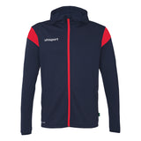 UHLSPORT Squad 27 Track Hood Jacke Herren Dunkelblau