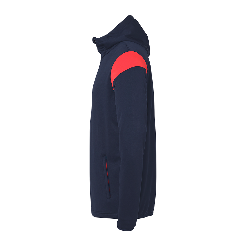 uhlsport Squad 27 Track Hood Jacke Kind (marine/rot)