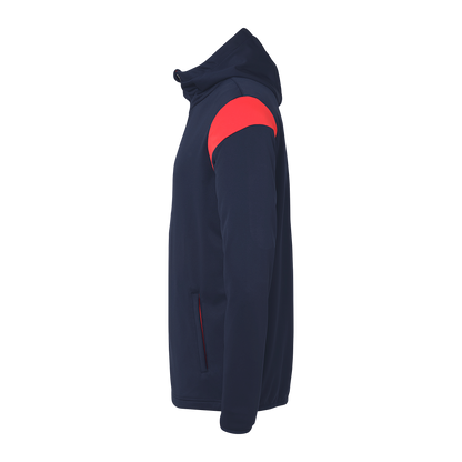 uhlsport Squad 27 Track Hood Jacke Kind (marine/rot)