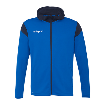 uhlsport Squad 27 Track Hood Jacke Kind (azurblau/marine)