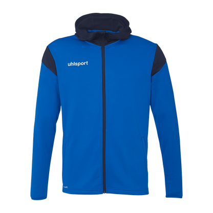 uhlsport Squad 27 Track Hood Jacke Kind (azurblau/marine)