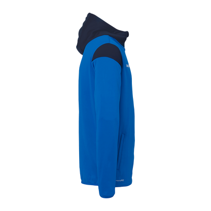 uhlsport Squad 27 Track Hood Jacke Kind (azurblau/marine)