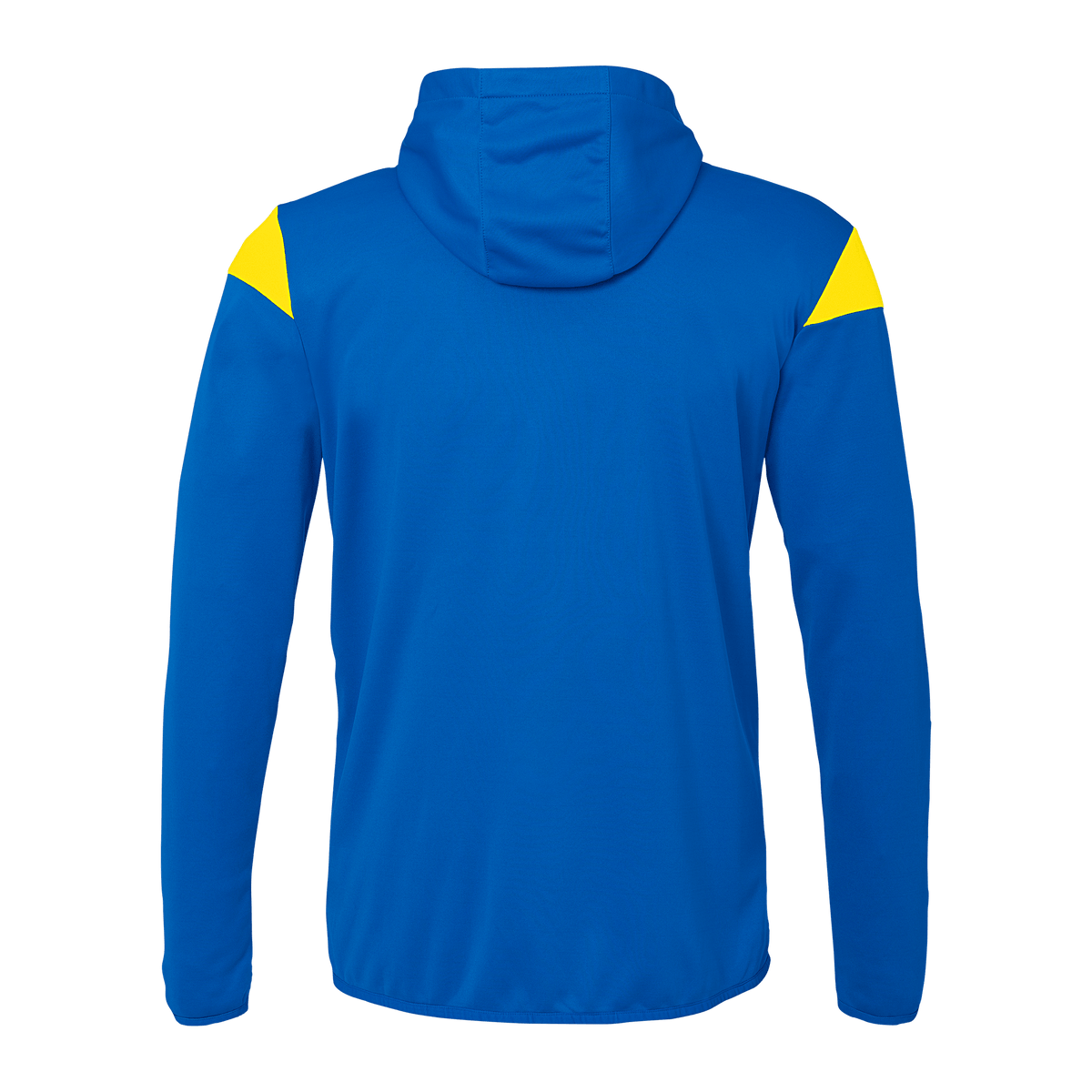 uhlsport Squad 27 Track Hood Jacke Kind (azurblau/limonengelb)