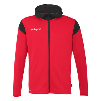 UHLSPORT Squad 27 Track Hood Jacke Kind Rot