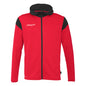 UHLSPORT Squad 27 Track Hood Jacke Kind Rot