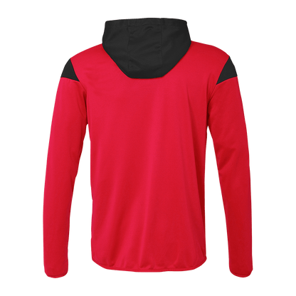 uhlsport Squad 27 Track Hood Jacke Kind (rot/schwarz)