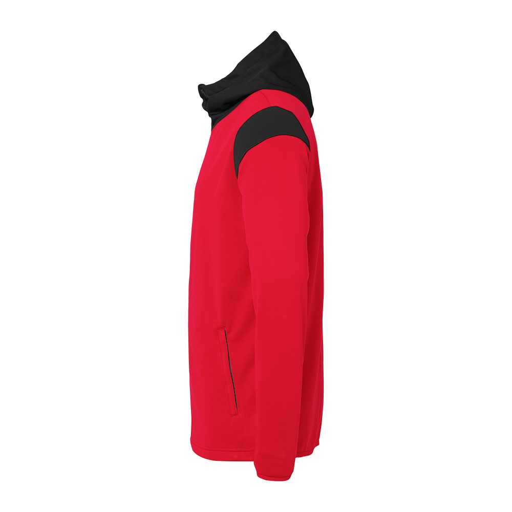 uhlsport Squad 27 Track Hood Jacke Kind (rot/schwarz)