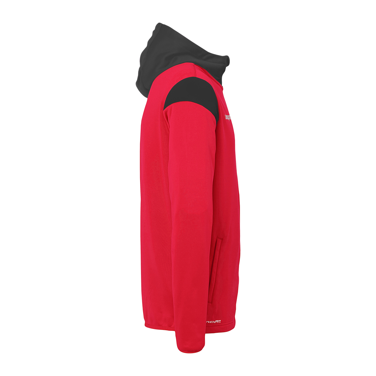 uhlsport Squad 27 Track Hood Jacke Kind (rot/schwarz)