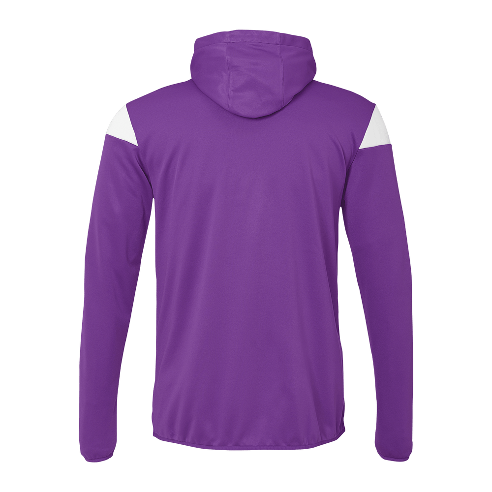 uhlsport Squad 27 Track Hood Jacke Kind (lila/weiß)