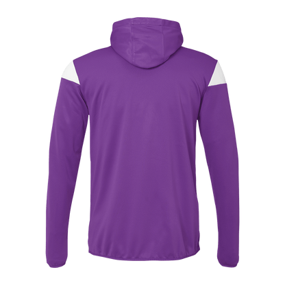 uhlsport Squad 27 Track Hood Jacke Kind (lila/weiß)