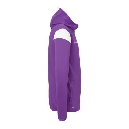 uhlsport Squad 27 Track Hood Jacke Kind (lila/weiß)