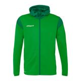 uhlsport Squad 27 Track Hood Jacke Kind (grün/lagune)