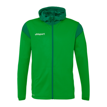 uhlsport Squad 27 Track Hood Jacke Kind (grün/lagune)