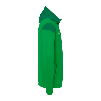 uhlsport Squad 27 Track Hood Jacke Kind (grün/lagune)