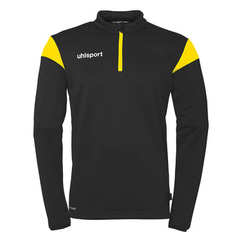 UHLSPORT Squad 27 1/4 Zip Top Kind Schwarz