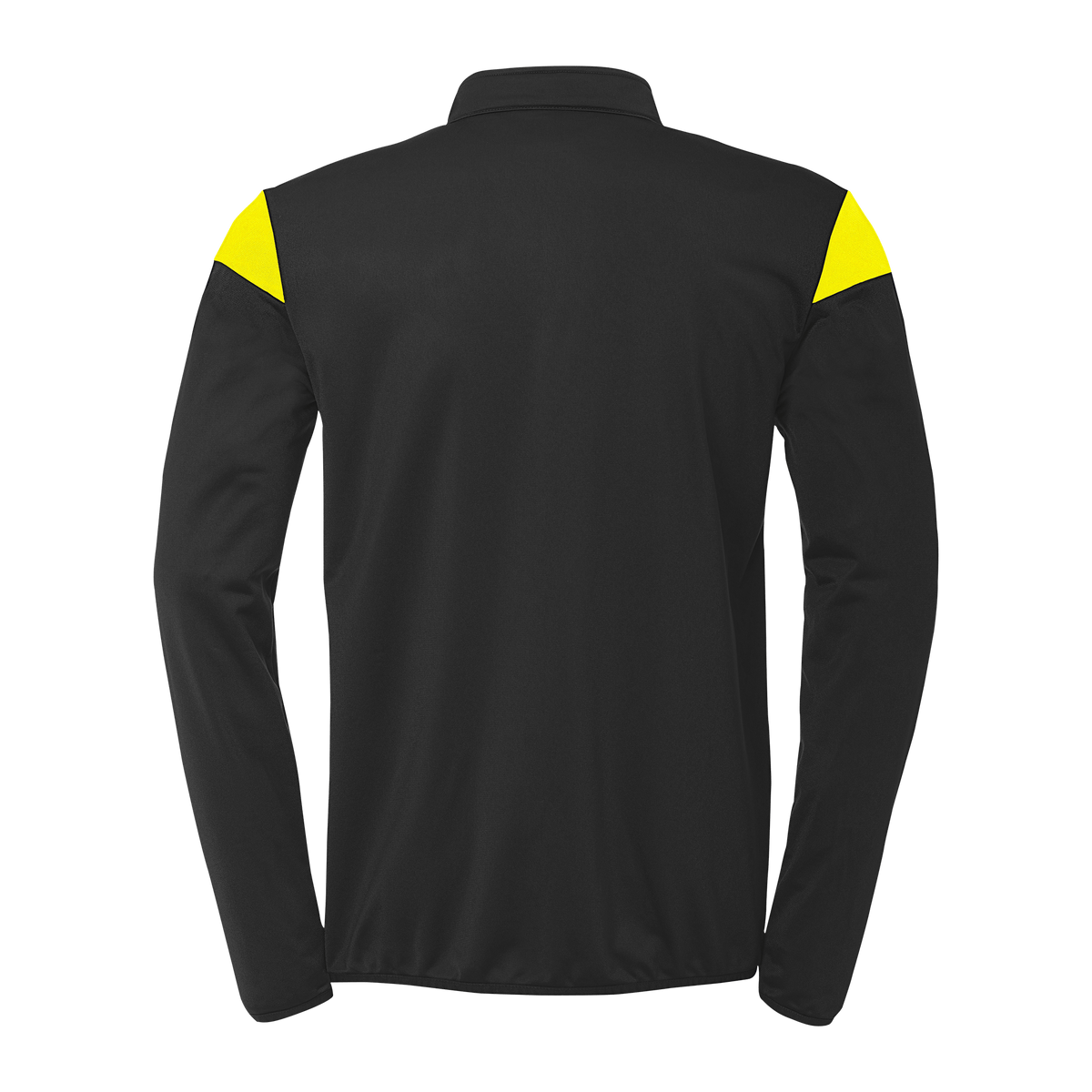 uhlsport Squad 27 1/4 Zip Top Kind (schwarz/limonengelb)