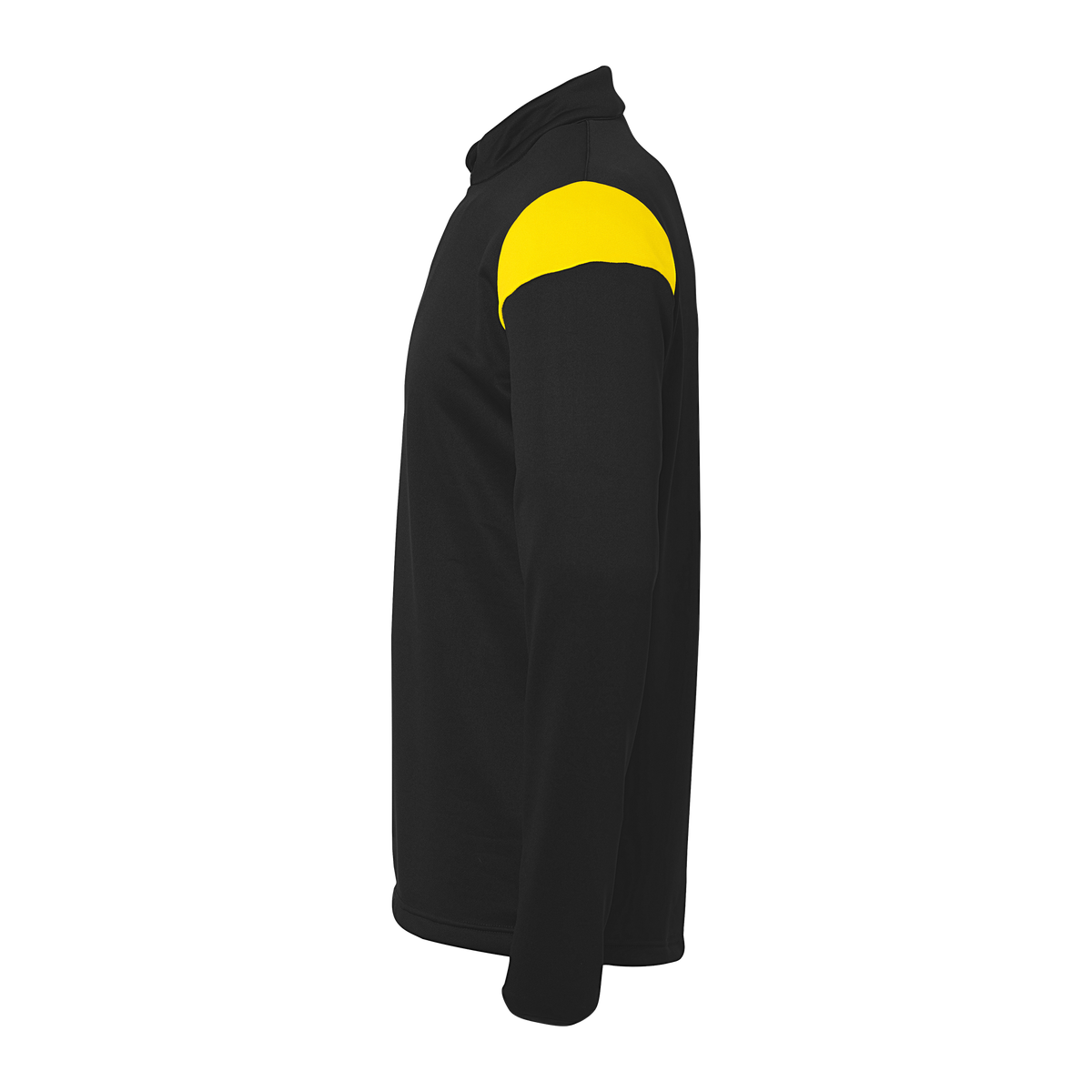 uhlsport Squad 27 1/4 Zip Top Kind (schwarz/limonengelb)
