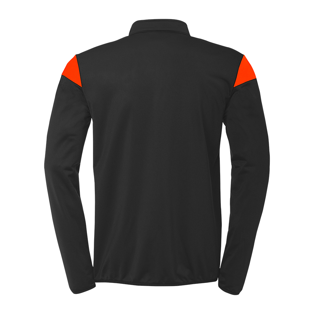 uhlsport Squad 27 1/4 Zip Top Kind (schwarz/fluo orange)