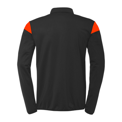 uhlsport Squad 27 1/4 Zip Top Kind (schwarz/fluo orange)