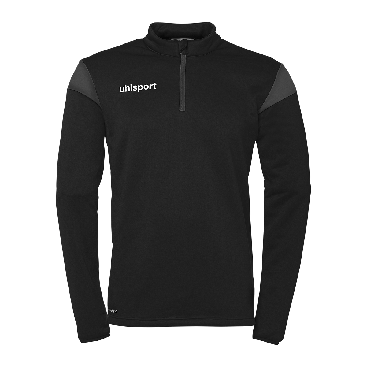 uhlsport Squad 27 1/4 Zip Top Kind (schwarz/anthra)