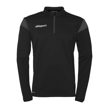 uhlsport Squad 27 1/4 Zip Top Kind (schwarz/anthra)