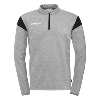 UHLSPORT Squad 27 1/4 Zip Top Kind Dunkelgrau