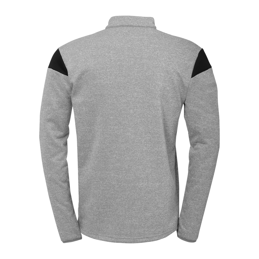 uhlsport Squad 27 1/4 Zip Top Kind (dark grau melange/schwarz)