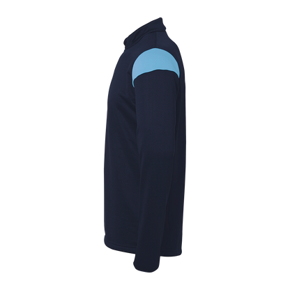 uhlsport Squad 27 1/4 Zip Top Kind (marine/skyblau)