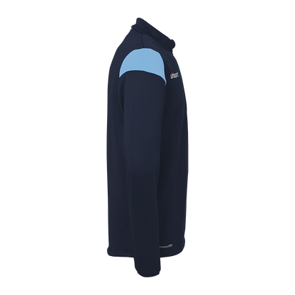 uhlsport Squad 27 1/4 Zip Top Kind (marine/skyblau)
