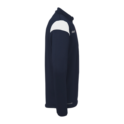 uhlsport Squad 27 1/4 Zip Top Kind (marine/weiß)