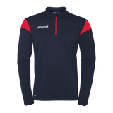 uhlsport Squad 27 1/4 Zip Top Kind (marine/rot)