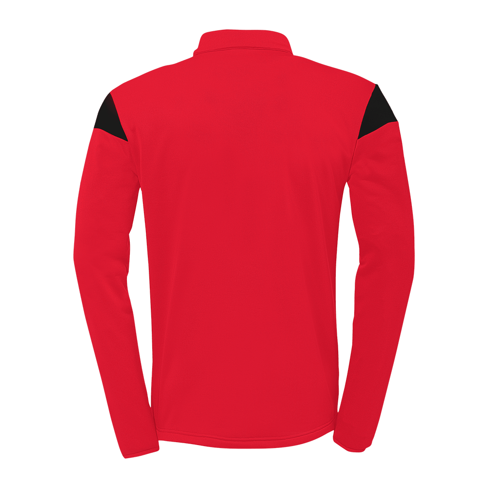 uhlsport Squad 27 1/4 Zip Top Kind (rot/schwarz)