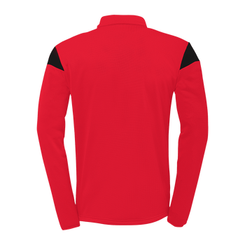 uhlsport Squad 27 1/4 Zip Top Kind (rot/schwarz)