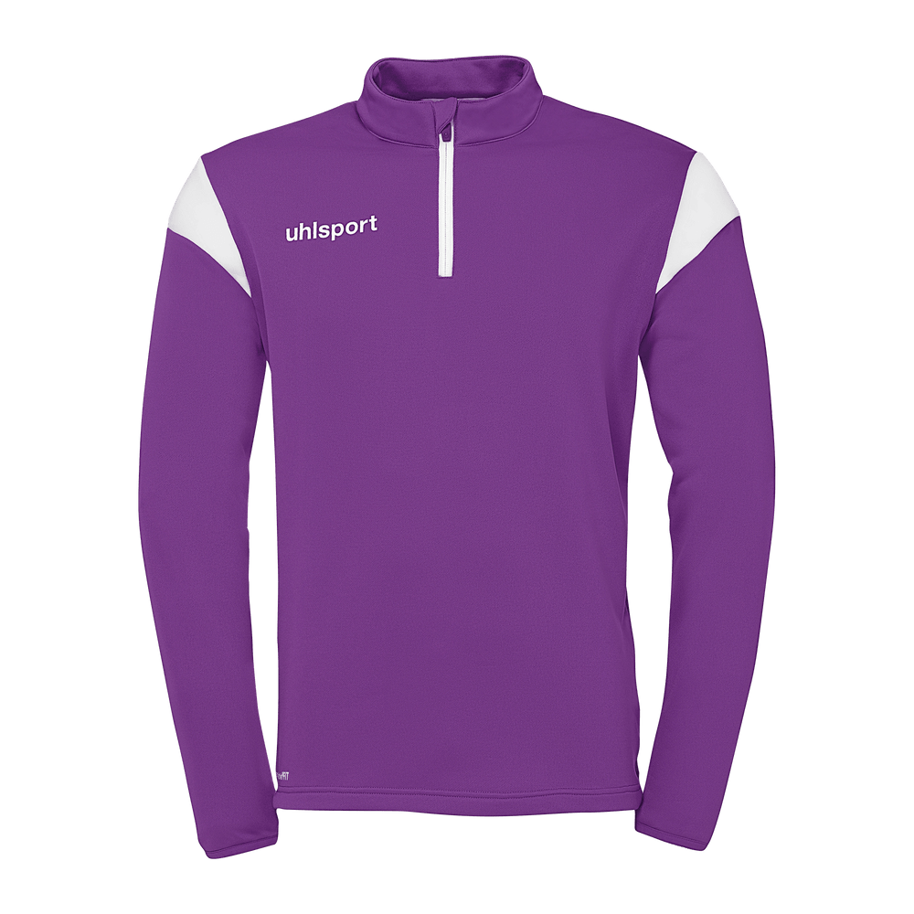 uhlsport Squad 27 1/4 Zip Top Kind (lila/weiß)