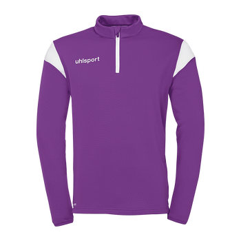 uhlsport Squad 27 1/4 Zip Top Kind (lila/weiß)