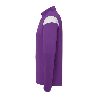 uhlsport Squad 27 1/4 Zip Top Kind (lila/weiß)
