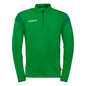 UHLSPORT Squad 27 1/4 Zip Top Herren Grün