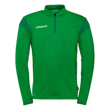 UHLSPORT Squad 27 1/4 Zip Top Kind Grün