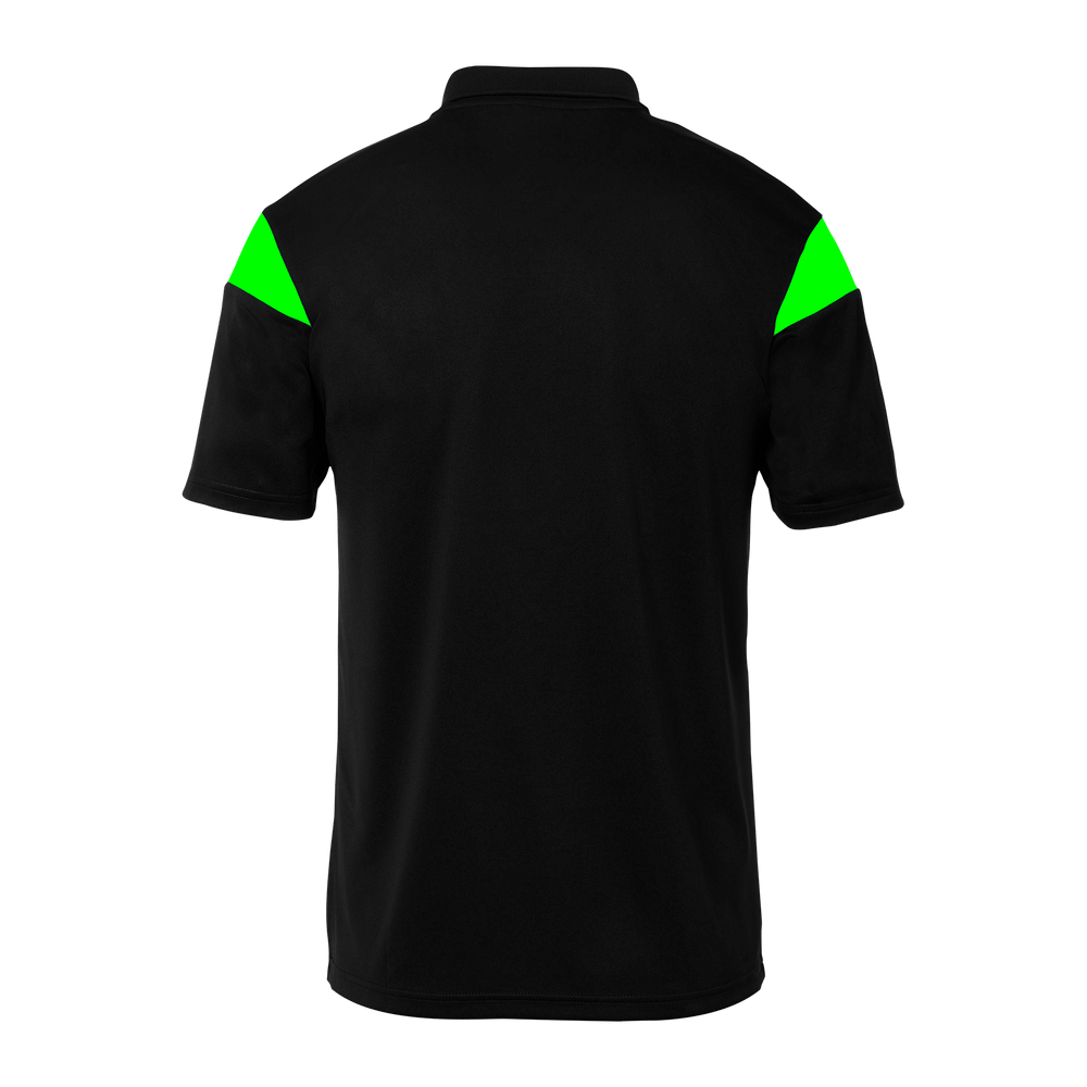 uhlsport Squad 27 Polo Shirt Kind (schwarz/fluo grün)