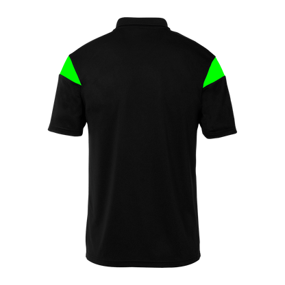 uhlsport Squad 27 Polo Shirt Kind (schwarz/fluo grün)